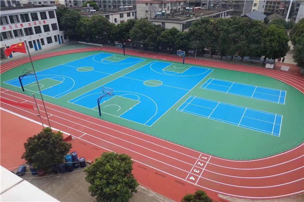 丙烯酸籃球場施工注意事項