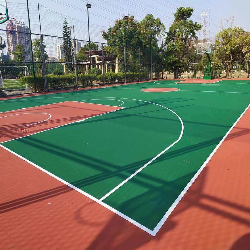 矽PU籃球場