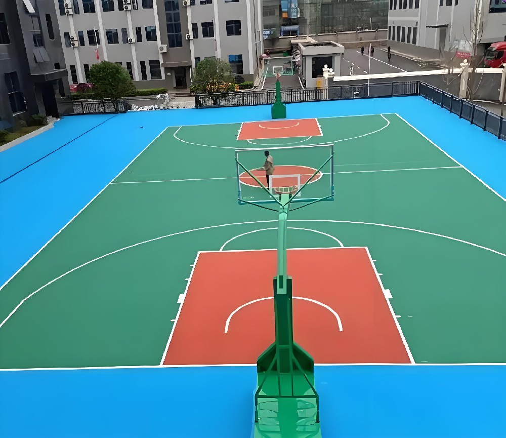 矽pu網球場