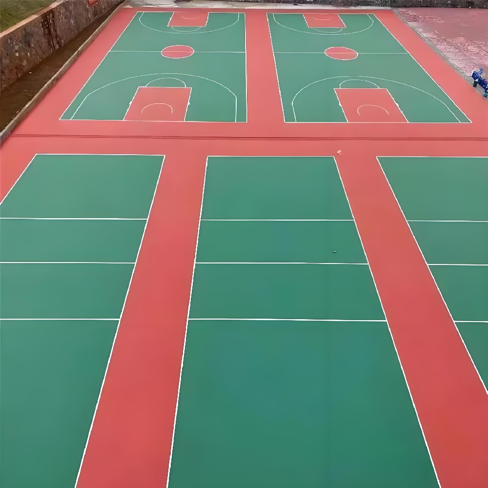 矽PU網球場
